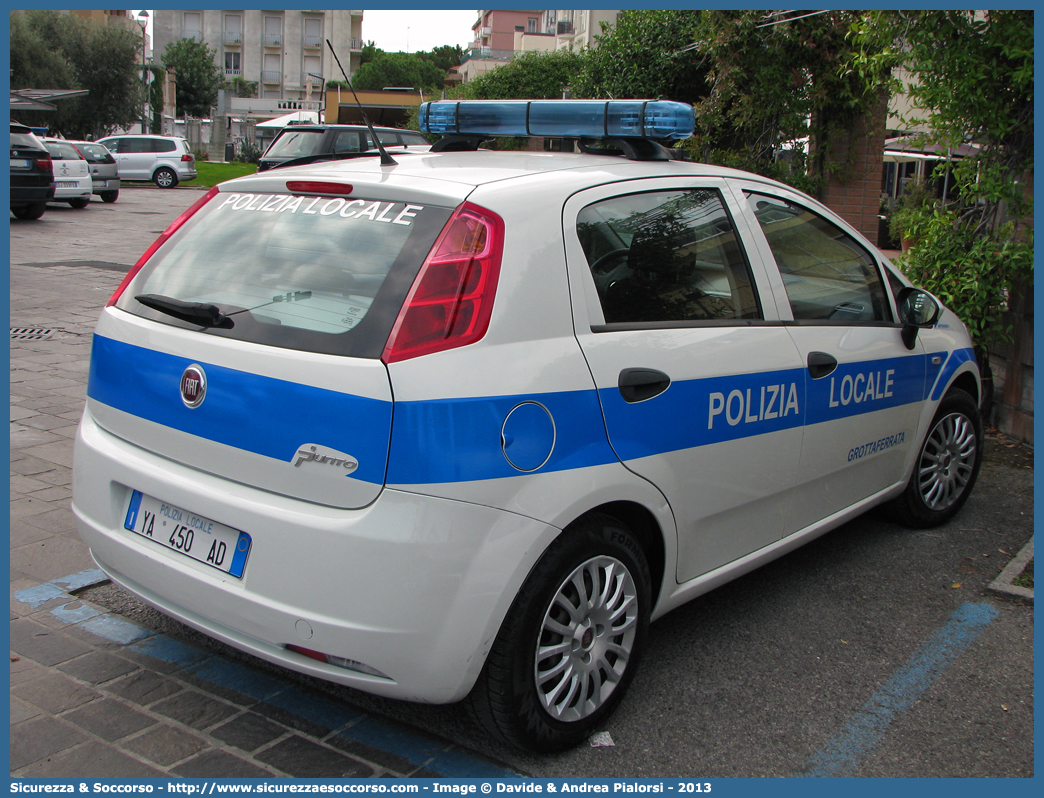 Polizia Locale YA450AD
Polizia Locale
Comune di Grottaferrata
Fiat Grande Punto
Parole chiave: Polizia;Locale;Municipale;Grottaferrata;Fiat;Grande Punto;YA450AD;YA 450 AD