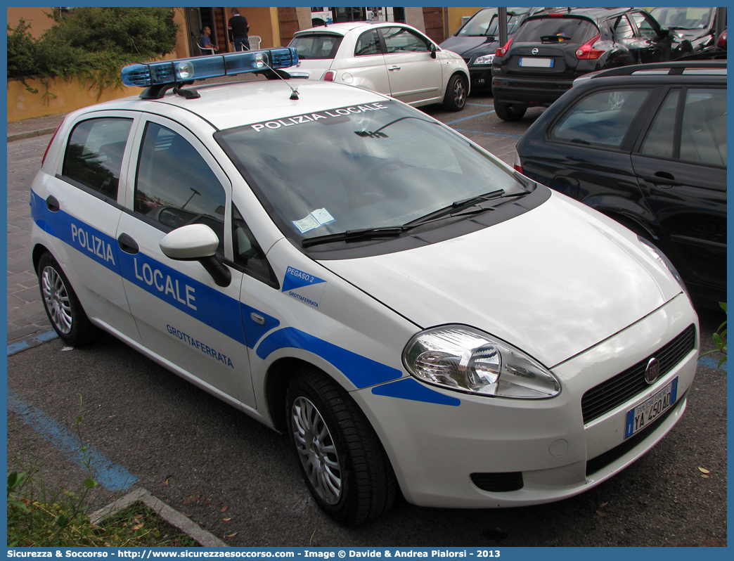 Polizia Locale YA450AD
Polizia Locale
Comune di Grottaferrata
Fiat Grande Punto
Parole chiave: Polizia;Locale;Municipale;Grottaferrata;Fiat;Grande Punto;YA450AD;YA 450 AD