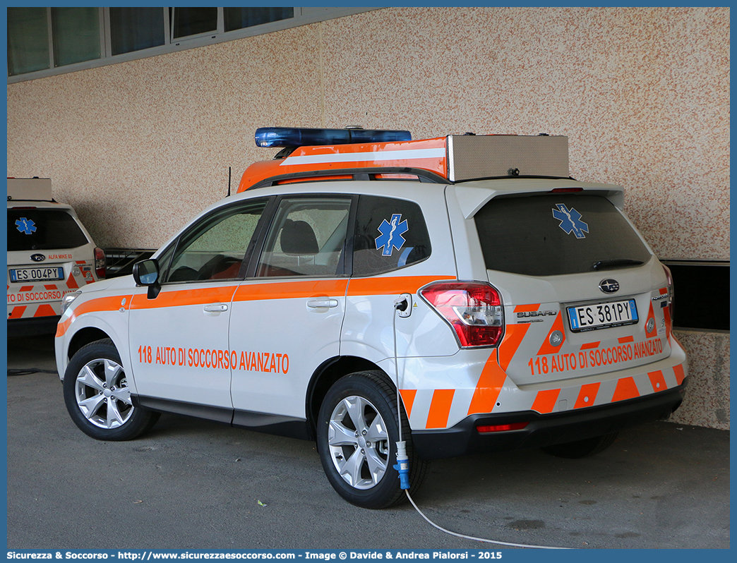 ALFA MIKE 04
118 Grosseto Soccorso
Subaru Forester VI serie
Allestitore Ambitalia S.p.A.
Parole chiave: 118;Grosseto;Soccorso;Automedica;Automedicalizzata;Auto Medica;Auto Medicalizzata;Subaru;Forester;Ambitalia