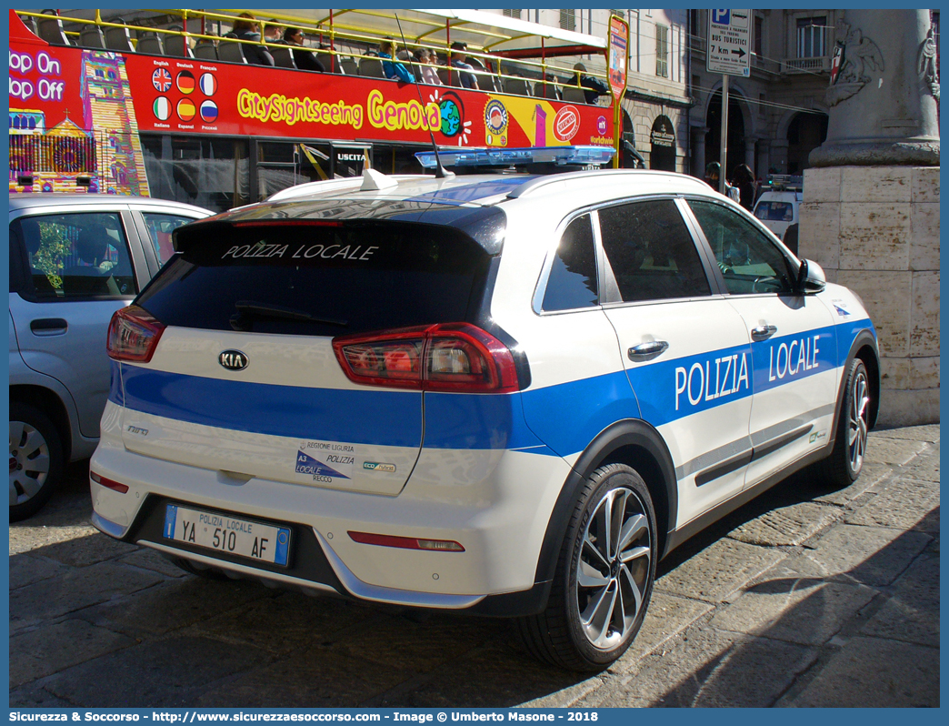 Polizia Locale YA510AF
Polizia Locale
Comune di Recco
Kia Niro Eco Hybrid
Parole chiave: Polizia;Locale;Municipale;Recco;Kia;Niro;Eco Hybrid;YA510AF;YA 510 AF