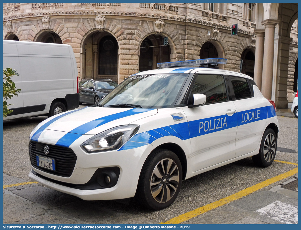 Polizia Locale YA149AF
Polizia Locale
Comune di Vado Ligure
Suzuki Swift VI serie
Parole chiave: Polizia;Locale;Municipale;Vado Ligure;Suzuki;Swift;YA149AF;YA 149 AF