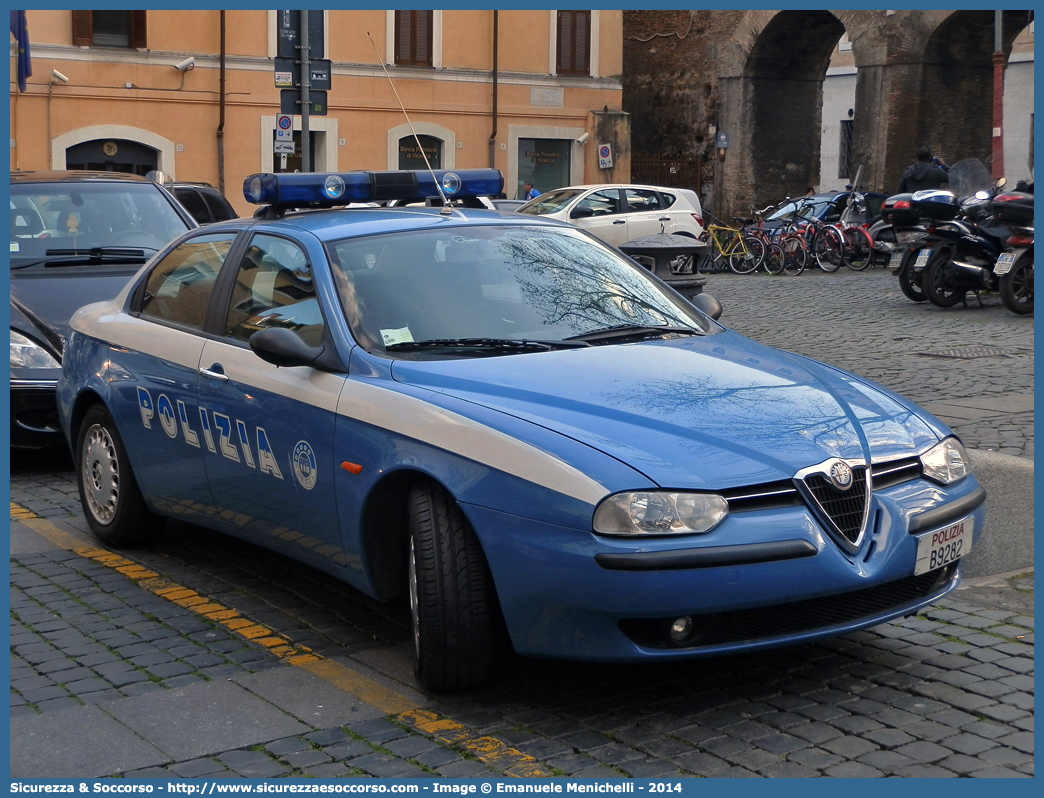 Polizia B9282
Polizia di Stato
Ufficio Presidenziale
Alfa Romeo 156 I serie
Parole chiave: PS;P.S.;Polizia;di;Stato;Pubblica;Sicurezza;Ufficio;Presidenziale;Alfa;Romeo;156;B9282