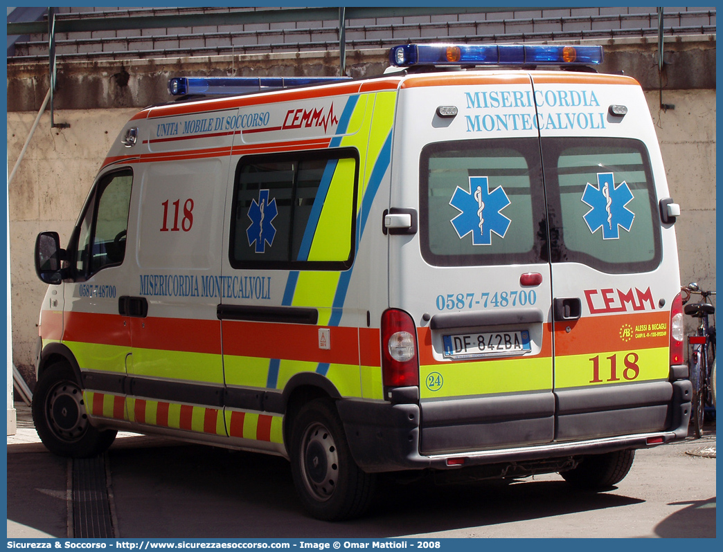 24
Misericordia di Montecalvoli
Renault Master III serie
Allestitore Alessi e Becagli
Parole chiave: Misericordia;Misericordie;Montecalvoli;Ambulanza;Renault;Master;Alessi e Becagli;A&B