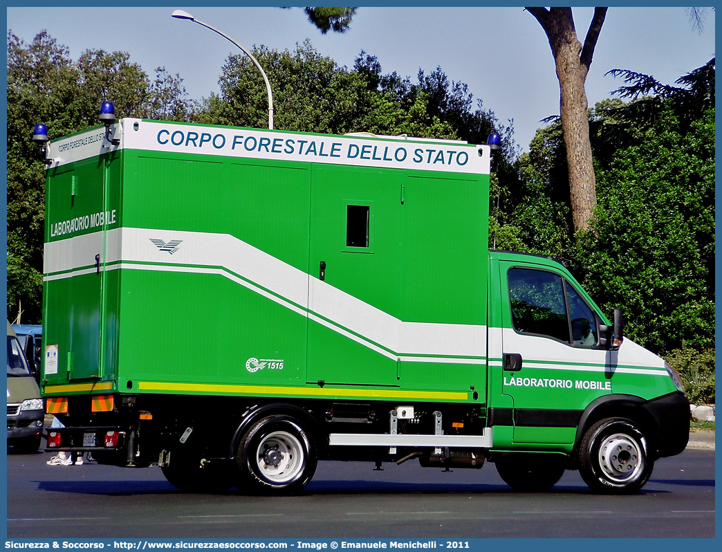 CFS 060AF
Corpo Forestale dello Stato
Iveco Daily IV serie
Laboratorio Mobile
Parole chiave: Corpo;Forestale;Stato;Corpo Forestale dello Stato;CFS;C.F.S.;Iveco;Daily;Daily IV serie;060AF;060 AF