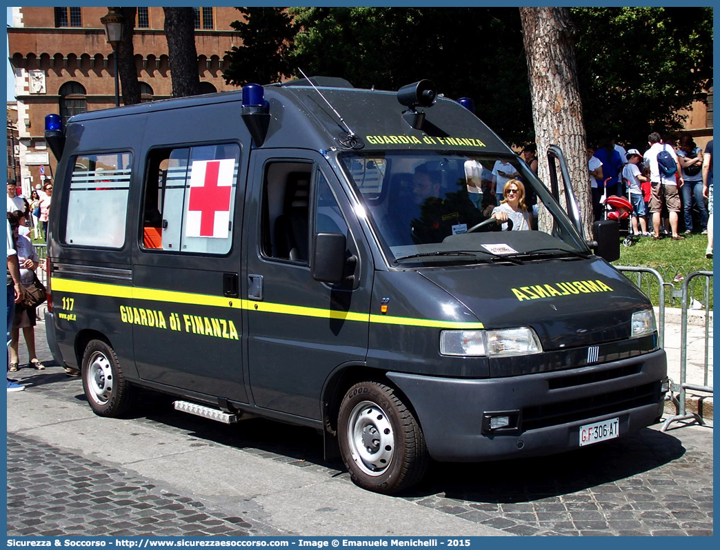 GdiF 306AT
Guardia di Finanza
Servizio Sanitario
Fiat Ducato II serie
(variante)
Parole chiave: GdiF;G.D.F.;GDF;Guardia;di;Finanza;Ambulanza;Fiat;Ducato;306AT