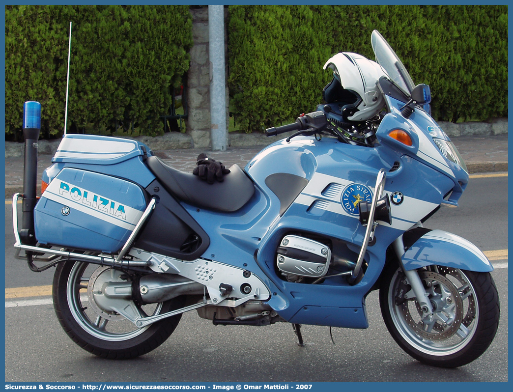 -
Polizia di Stato
Polizia Stradale
Bmw R850RT II serie
Parole chiave: Polizia di Stato;Polizia;PS;Polizia Stradale;BMW;R850;RT