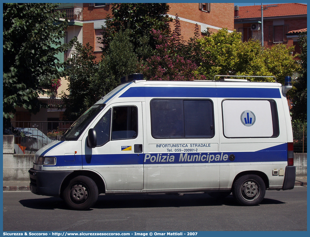 -
Polizia Municipale
Comune di Modena
Fiat Ducato II serie
Parole chiave: Polizia;Locale;Municipale;Modena;Fiat;Ducato