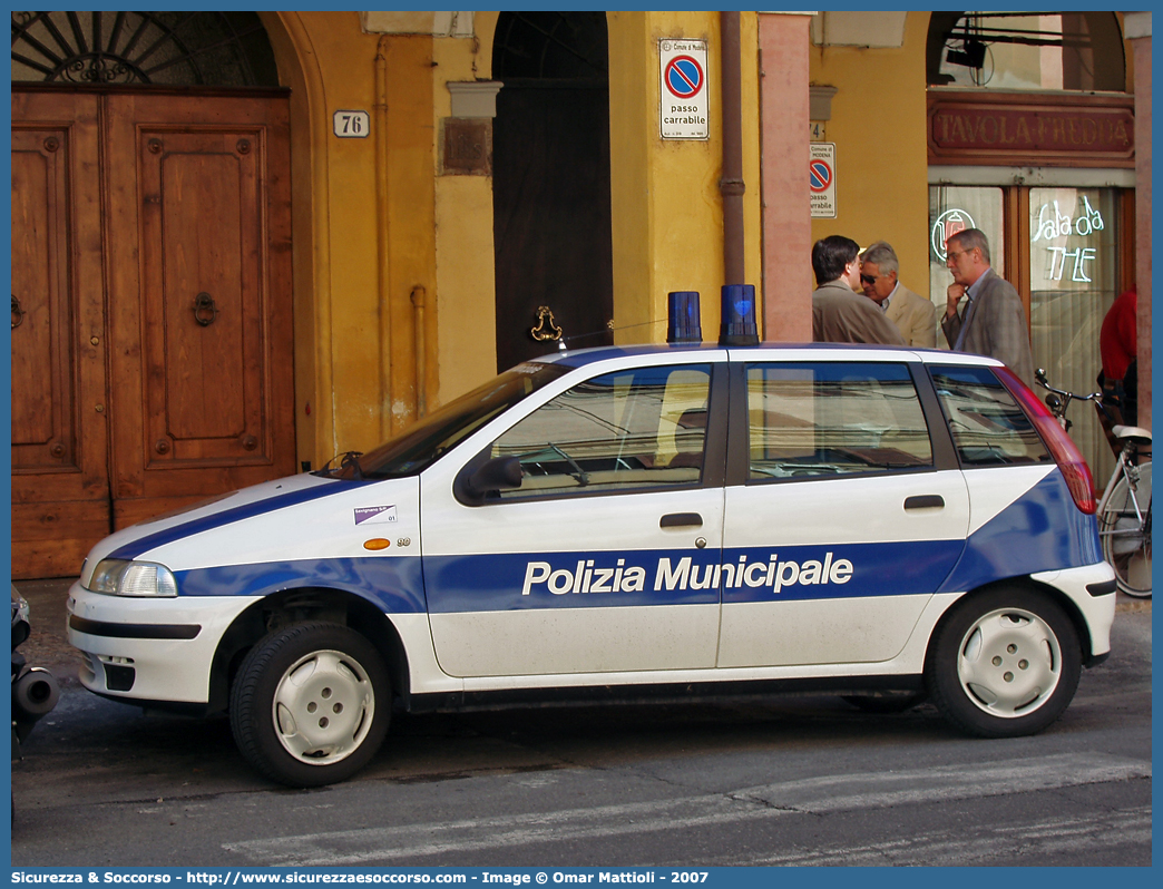 -
Polizia Municipale
Comune di Savignano sul Panaro
Fiat Punto I serie
Parole chiave: Polizia;Locale;Municipale;Savignano sul Panaro;Fiat;Punto