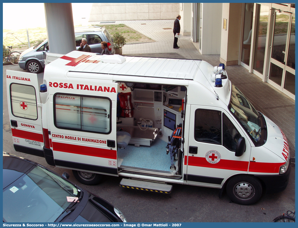 CRI A309C
Croce Rossa Italiana
Genova
Fiat Ducato II serie restyling
Allestitore Bollanti S.r.l.
Parole chiave: Croce;Rossa;Italiana;CRI;C.R.I.;Ambulanza;Fiat;Ducato;Bollanti;Genova