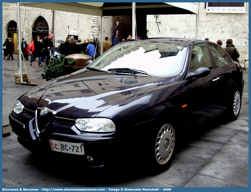 CC BC721
Arma dei Carabinieri
Alfa Romeo 156 I serie
Parole chiave: Arma dei Carabinieri;Carabinieri;Alfa Romeo;156