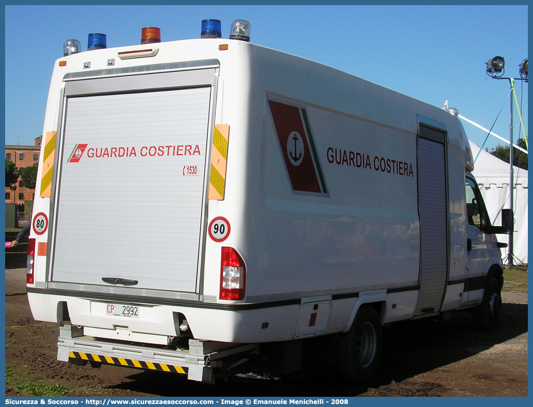 CP 2992
Corpo delle Capitanerie di Porto
Guardia Costiera
Iveco Daily III serie
Parole chiave: Guardia Costiera;Capitaneria di Porto;Capitanerie di Porto;Iveco;Daily