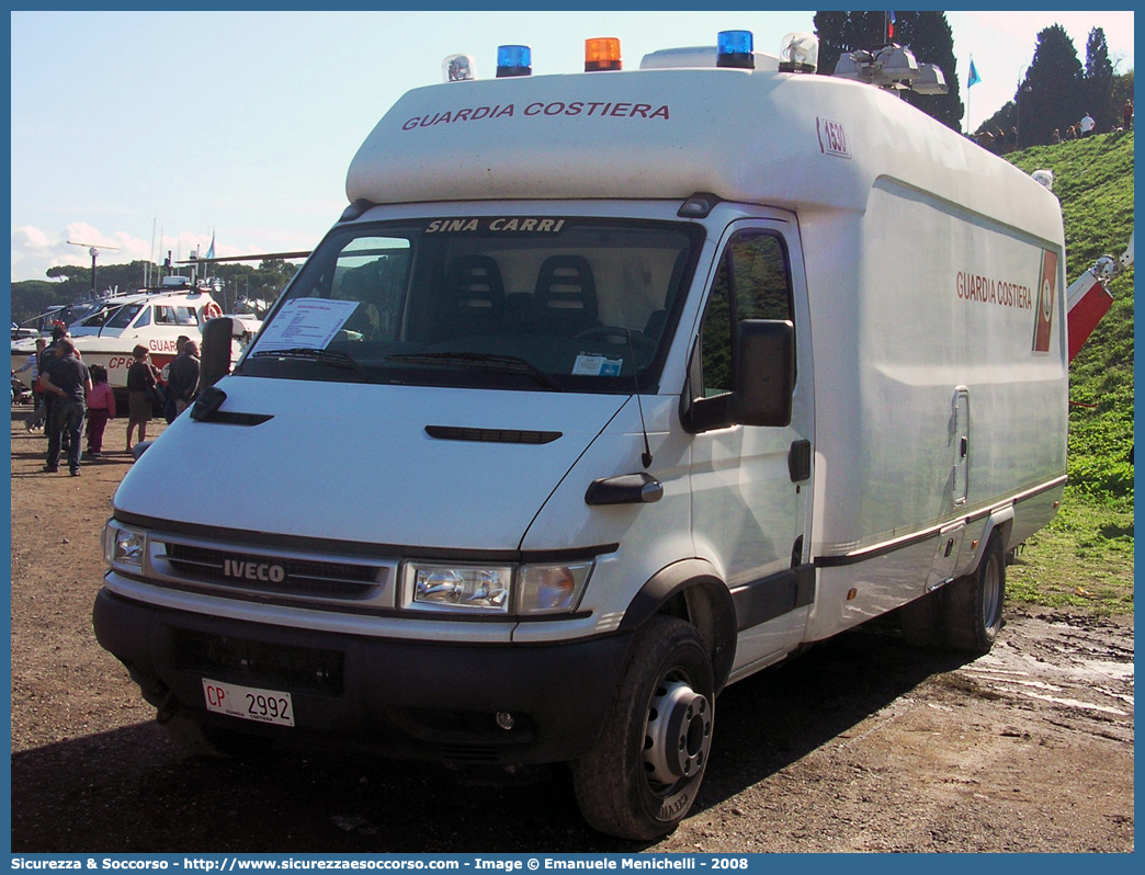 CP 2992
Corpo delle Capitanerie di Porto
Guardia Costiera
Iveco Daily III serie
Parole chiave: Guardia Costiera;Capitaneria di Porto;Capitanerie di Porto;Iveco;Daily