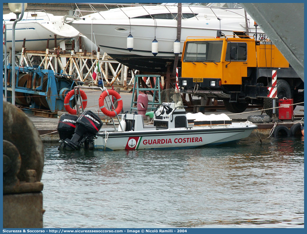 -
Corpo delle Capitanerie di Porto
Guardia Costiera
Battello Litoraneo
Parole chiave: Guardia;Costiera;Capitaneria;Capitanerie;Porto;Battello;Battelli;Litoraneo;Litoranei;CP;C.P.;G.C.;GC