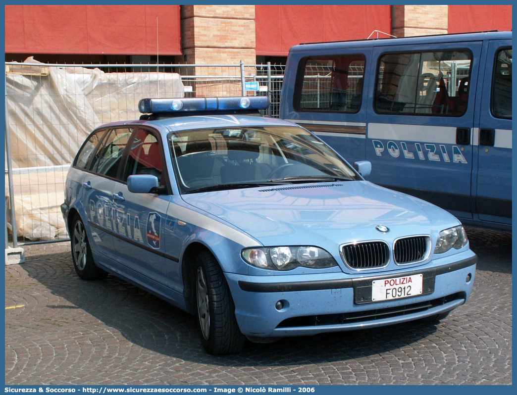 Polizia F0912
Polizia di Stato
Polizia Stradale
Autostrade per l'Italia S.p.A.
Bmw Serie 3 E46 Touring
Parole chiave: Polizia di Stato;Polizia Stradale;Autostrade per l'Italia S.p.A.;Autostrade S.p.A.;Autostrade;Italia;Bmw;Serie 3;E46;E 46;Touring