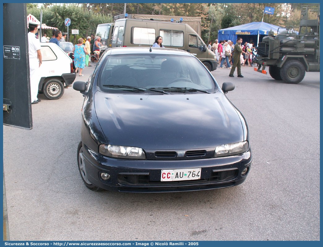 CC AU764
Arma dei Carabinieri
Fiat Brava
Parole chiave: CC;C.C.;Arma;dei;Carabinieri;Fiat;Brava