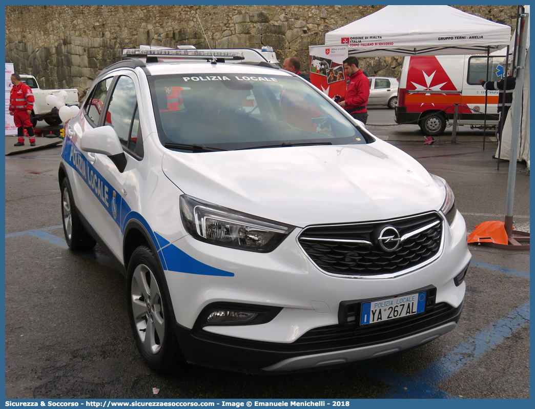 Polizia Locale YA267AL
Polizia Locale
Comune di Amelia
Opel Mokka X
Allestitore Ciabilli S.r.l.
Parole chiave: Polizia;Locale;Municipale;Amelia;Opel;Mokka;X;Ciabilli;YA267AL;YA 267 AL