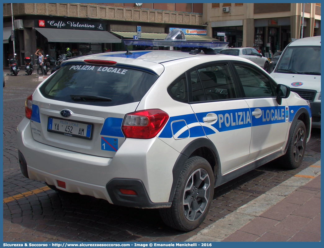 Polizia Locale YA452AM
Polizia Locale
Comune di Arrone
Subaru XV I serie
Allestitore Ciabilli S.r.l.
Parole chiave: Polizia;Locale;Municipale;Arrone;Subaru;XV;Ciabilli;YA452AM;YA 452 AM