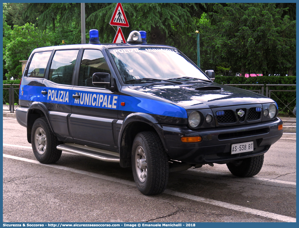 -
Polizia Municipale
Comune di Assisi
Nissan Terrano II serie
Parole chiave: Polizia;Locale;Municipale;Assisi;Nissan;Terrano