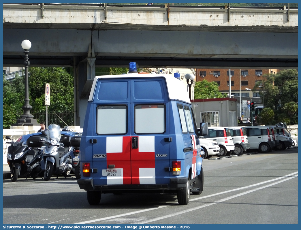 Polizia B1327
Polizia di Stato
Servizio Sanitario
Fiat Ducato I serie restyling
Parole chiave: Polizia di Stato;Polizia;PS;Servizio Sanitario;Fiat;Ambulanza;Ducato I serie restyling;B1327