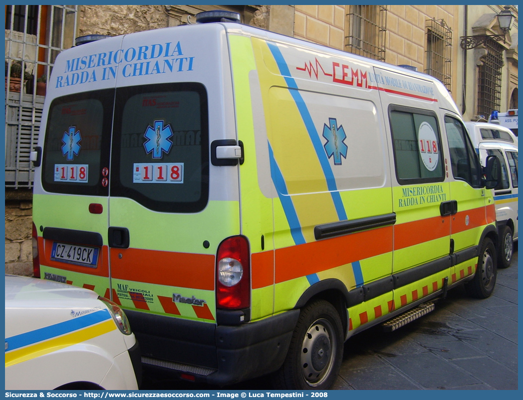 -
Misericordia di Radda in Chianti
Renault Master III serie
Allestitore MAF S.n.c.
Parole chiave: Misericordie;Misericordia;Radda in Chianti;Ambulanza;Renault;Master;MAF;M.A.F.;Mariani Alfredo e Figli