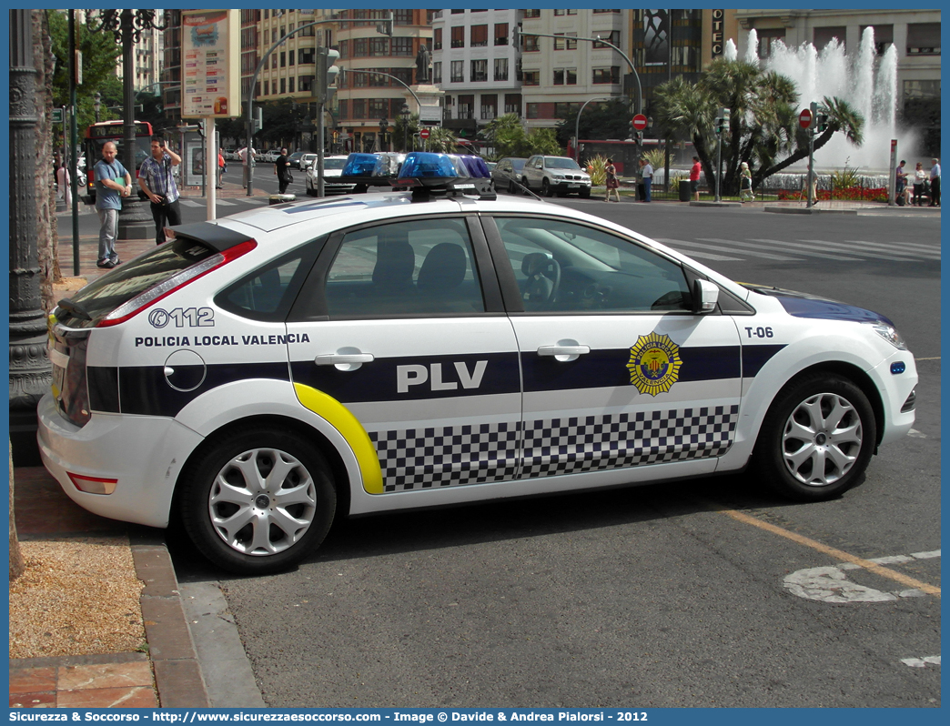 T-06
Reino de España
Policia Local Valencia
Ford Focus III generation
Parole chiave: Regno di Spagna;Spagna;Espana;España;Reino de España;Policia;Local;Valencia;Ford;Focus