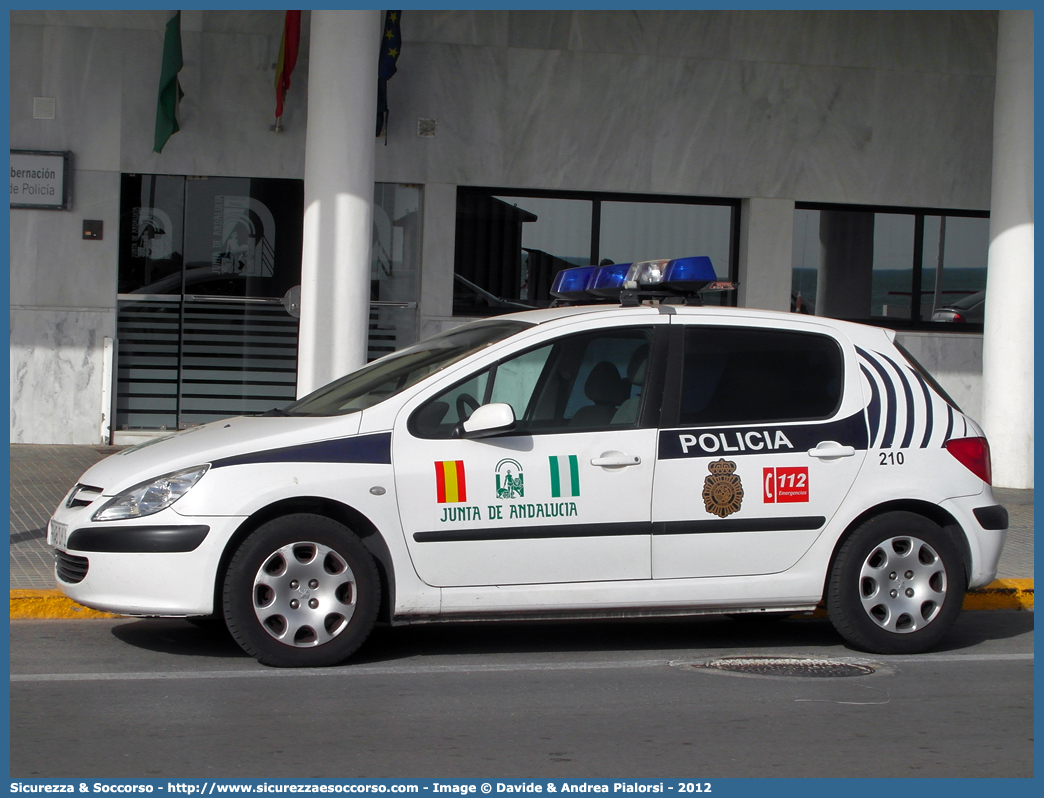 210
Reino de España
Policia Autonómica de Andalucía
Peugeot 307 I generation
Parole chiave: Regno di Spagna;Spagna;Espana;España;Reino de España;Policia;Autonomica;Autonómica;Andalucía;Andalucia;Peugeot;307