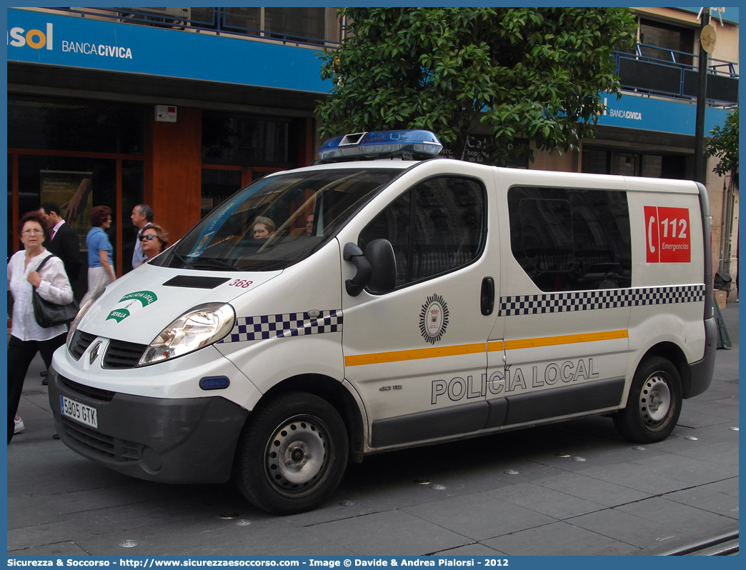 368
Reino de España
Policia Local Sevilla
Renault Trafic III generation
Parole chiave: Regno di Spagna;Spagna;Espana;España;Reino de España;Policia;Local;Sevilla;Renault;Trafic