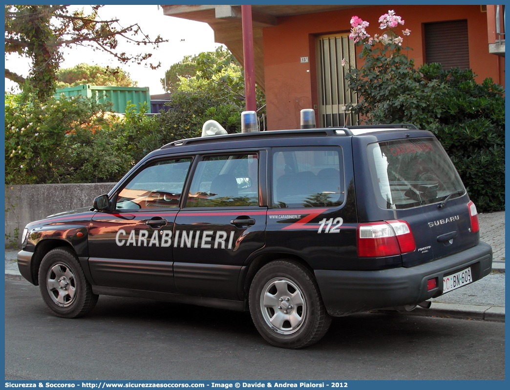 CC BN609
Arma dei Carabinieri
Subaru Forester II serie
Parole chiave: CCBN609;Arma dei Carabinieri;Subaru Forester II serie