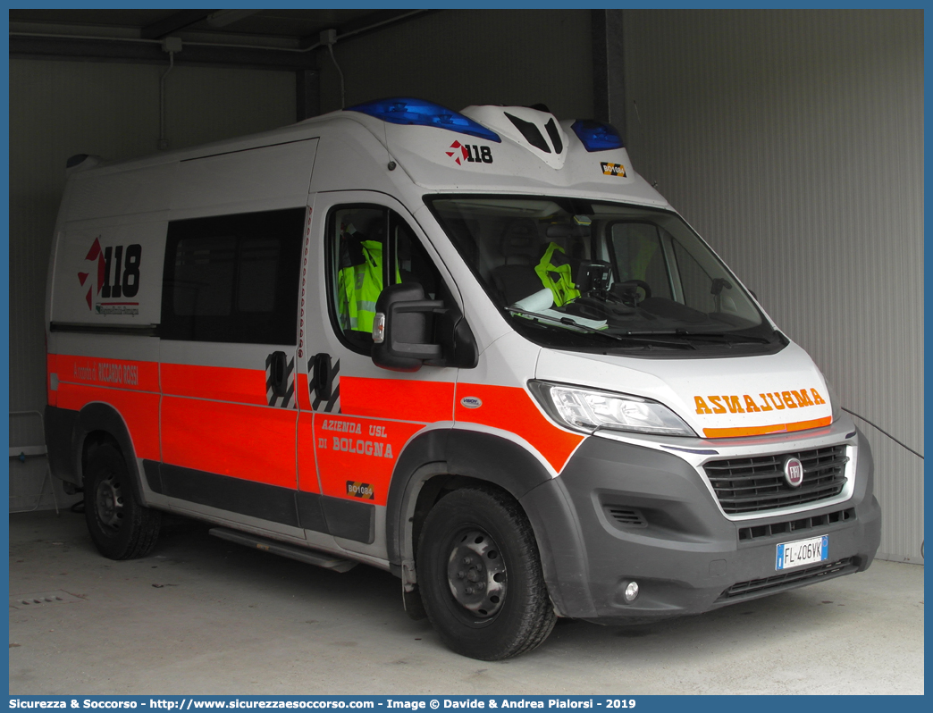 BO 1084
118 Bologna Soccorso
Fiat Ducato III serie restyling
Allestitore Vision S.r.l.
Parole chiave: 118;Bologna;Soccorso;Ambulanza;Autoambulanza;Fiat;Ducato;X290;X 290;Vision