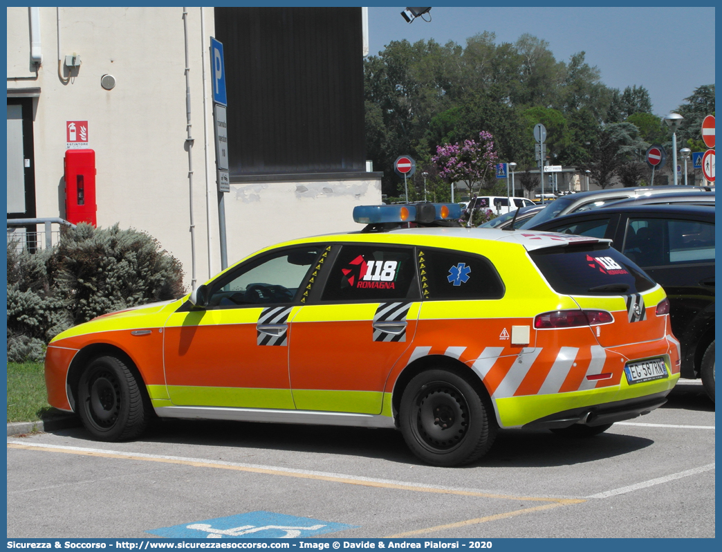 -
118 Romagna Soccorso
Ambito Territoriale di Ravenna
Alfa Romeo 159 Sportwagon
Allestitore Vision S.r.l./Safety Car S.r.l.
Parole chiave: Alfa Romeo;159;Sportwagon;118;Romagna;Ravenna;Soccorso;Vision;Safety Car