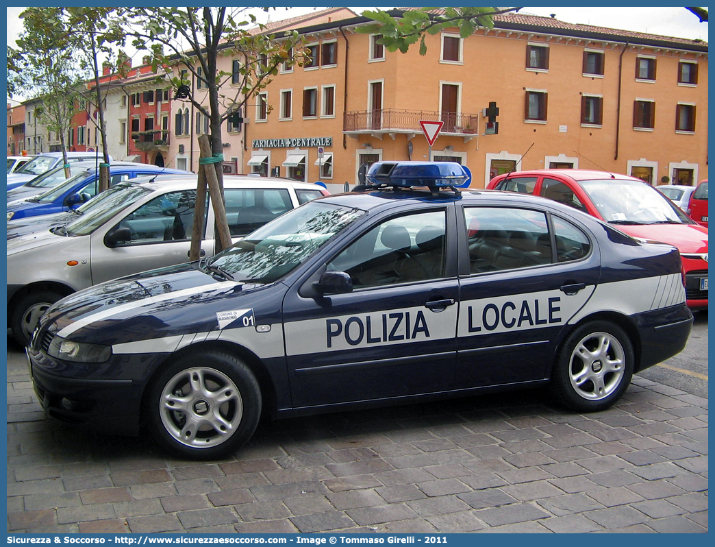 -
Polizia Locale
Comune di Bussolengo
Seat Toledo II serie
Parole chiave: PL;PM;P.L.;P.M.;Polizia;Locale;Municipale;Bussolengo;Seat;Toledo