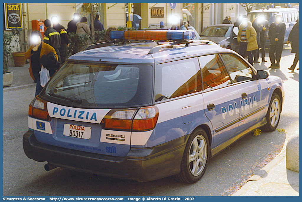 Polizia B0317
Polizia di Stato
Polizia Stradale
Società Autostrada Ligure Toscana
Subaru Legacy Station Wagon
III serie
Parole chiave: Polizia di Stato;Polizia Stradale;S.A.L.T.;SALT;Società Autostrada Ligure Toscana;Subaru;Legacy;Legacy III serie