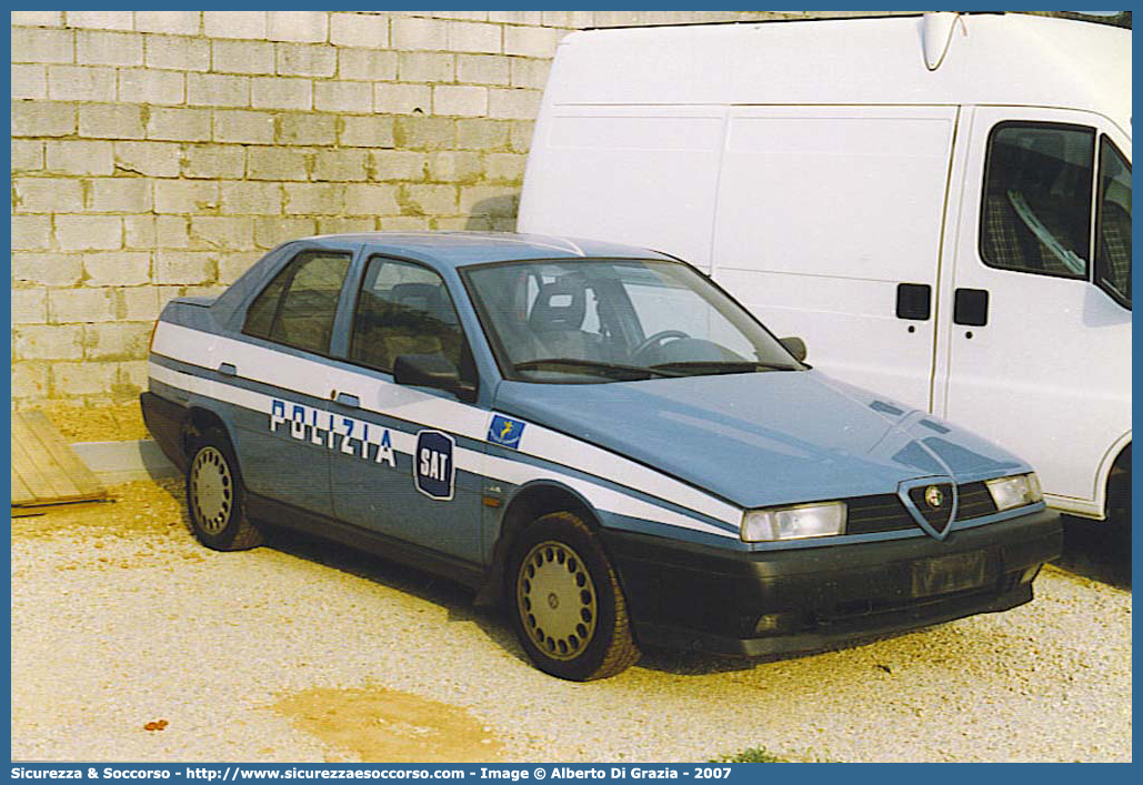 -
Polizia di Stato
Polizia Stradale
Società Autostrada Tirrenica
Alfa Romeo 155
Parole chiave: Polizia di Stato;Polizia Stradale;S.A.T.;SAT;Società Autostrada Tirrenica;Alfa Romeo;155