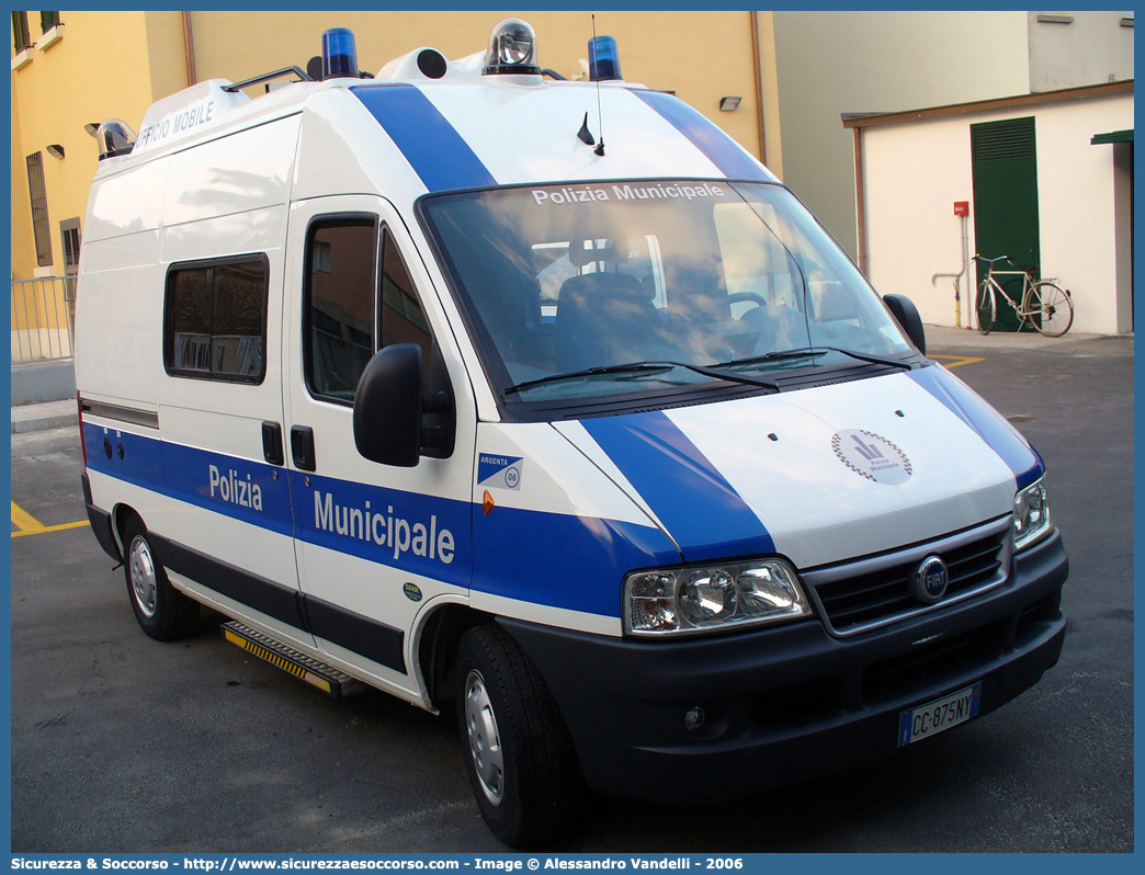 -
Polizia Municipale
Comune di Argenta
Fiat Ducato II serie restyling
Allestitore Elevox
Parole chiave: Polizia;Locale;Municipale;Argenta;Fiat;Ducato;Elevox