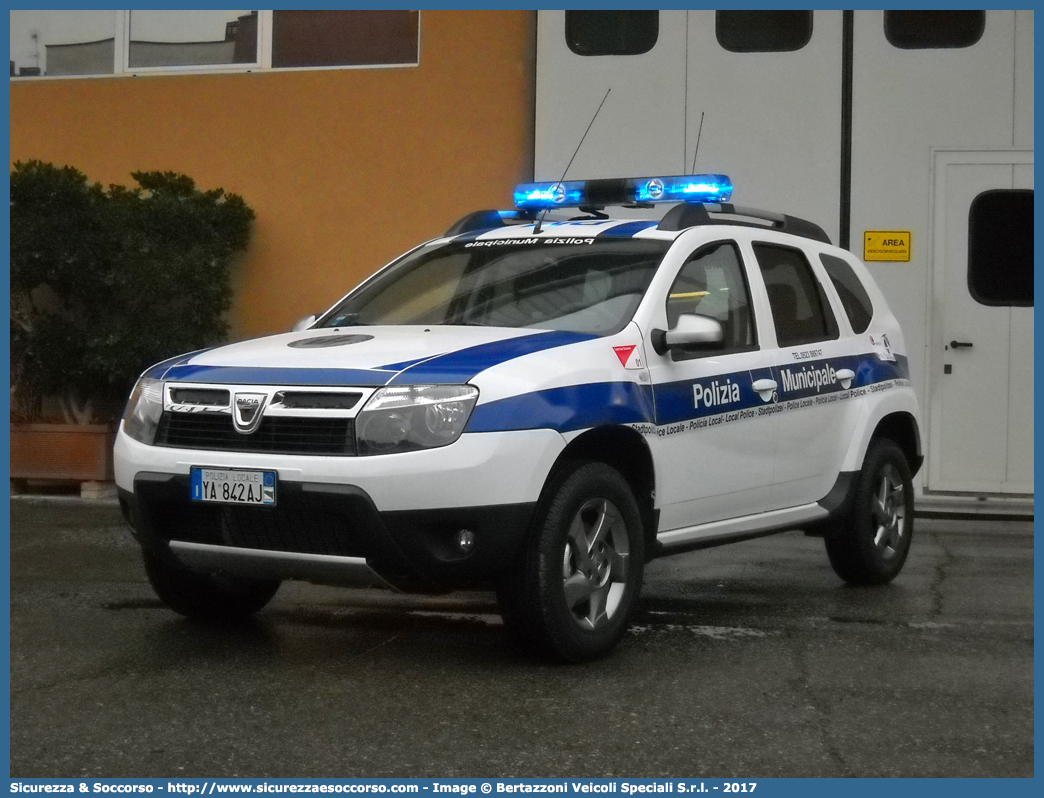 Polizia Locale YA842AJ
Polizia Municipale
Comune di Castel San Giovanni
Dacia Duster I serie
Allestitore Bertazzoni S.r.l.
Parole chiave: Polizia;Locale;Municipale;Castel San Giovanni;Dacia;Duster;Bertazzoni;YA842AJ;YA 842 AJ