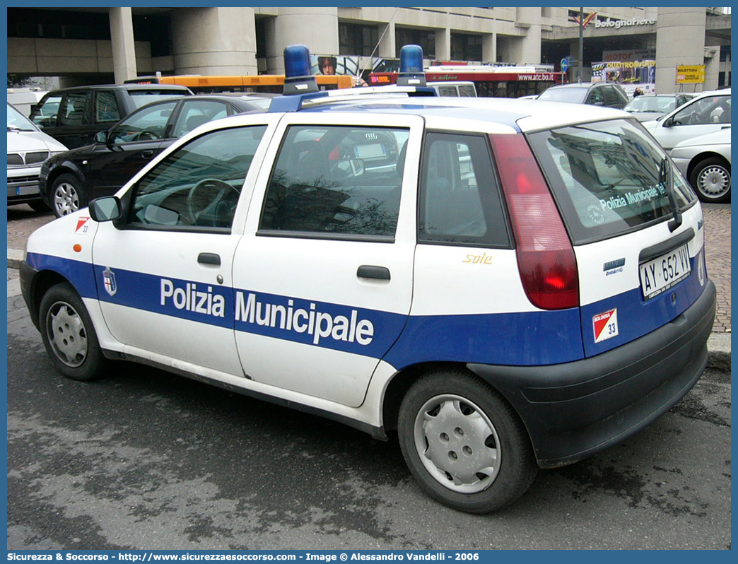 -
Polizia Municipale
Comune di Bologna
Fiat Punto I serie
Parole chiave: Polizia;Municipale;Locale;Bologna;Fiat;Punto