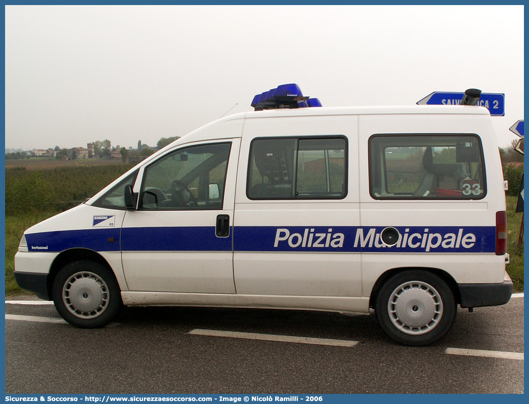 -
Polizia Municipale
Comune di Bondeno
Fiat Scudo I serie
Allestitore Bertazzoni S.r.l.
Parole chiave: Polizia;Municipale;Locale;Bondeno;Fiat;Scudo;Bertazzoni