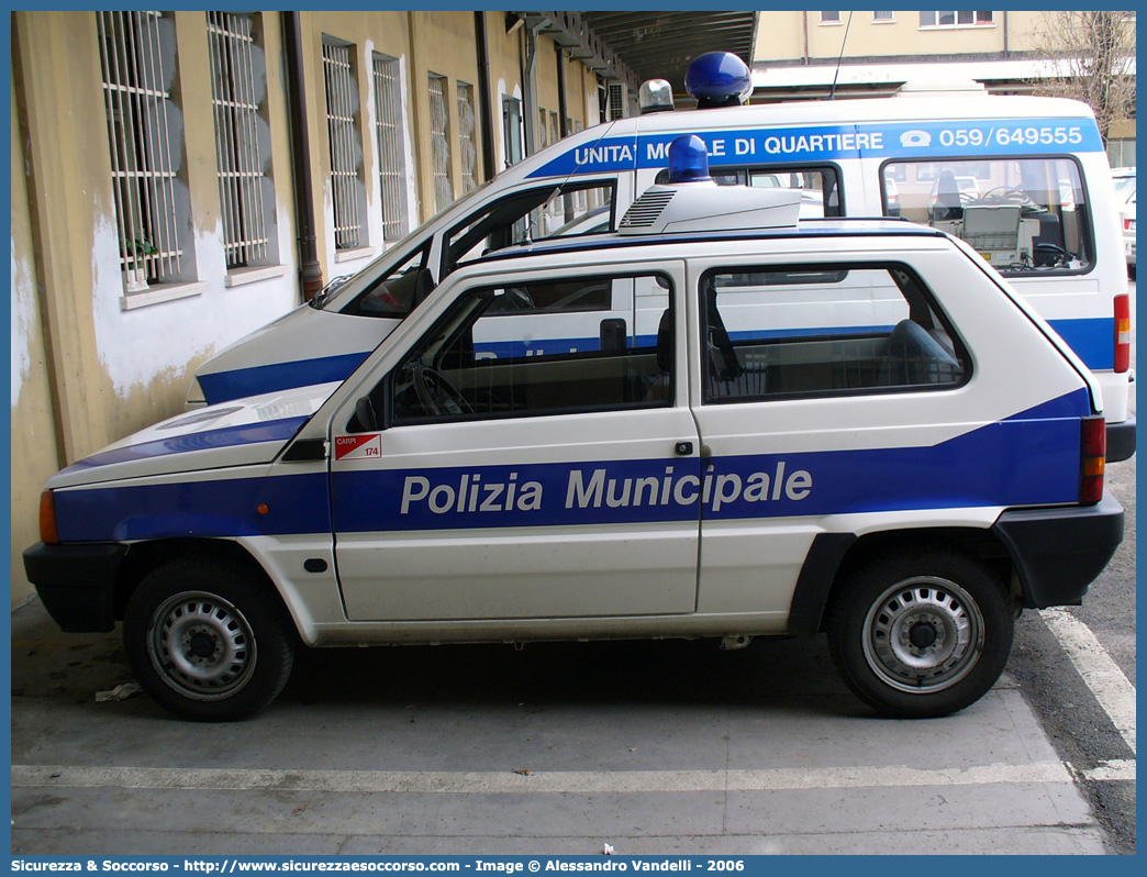 -
Polizia Municipale
Comune di Carpi
Fiat Panda II serie
Parole chiave: Polizia;Locale;Municipale;Carpi;Fiat;Panda