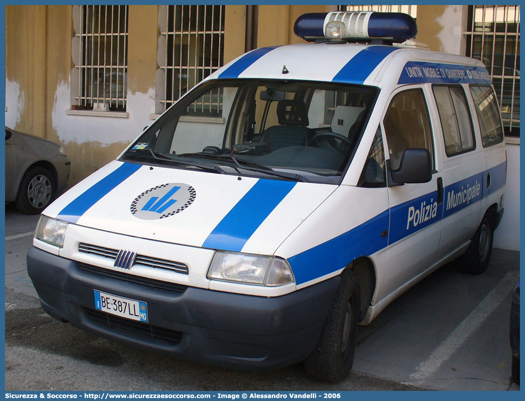 -
Polizia Municipale
Comune di Carpi
Fiat Scudo I serie
Parole chiave: Polizia;Locale;Municipale;Carpi;Fiat;Scudo