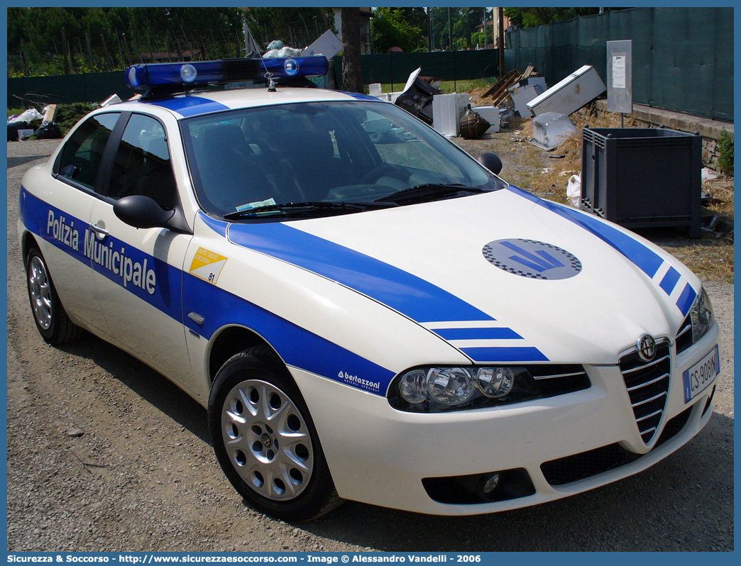 -
Polizia Municipale
Comune di Castel Guelfo di Bologna
Alfa Romeo 156 II serie
Allestitore Bertazzoni S.r.l.
Parole chiave: Polizia;Locale;Municipale;Castel Guelfo di Bologna;Castelguelfo di Bologna;Alfa Romeo;156;Bertazzoni