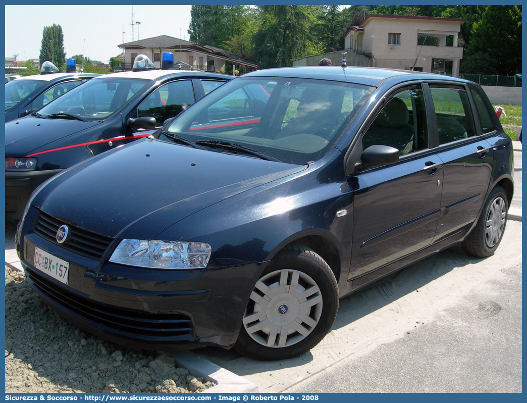 CC BX157
Arma dei Carabinieri
Fiat Stilo II serie
Parole chiave: CC;C.C.;Arma;dei;Carabinieri;Fiat;Stilo