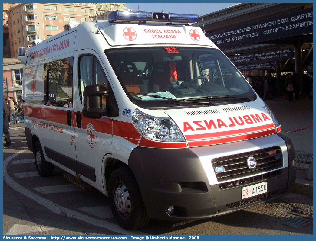 CRI A155D
Croce Rossa Italiana
Davagna
Fiat Ducato III serie
Allestitore AVS S.a.s.
Parole chiave: Croce;Rossa;Italiana;CRI;C.R.I.;Ambulanza;Fiat;Ducato;X250;Davagna;AVS;A.V.S.