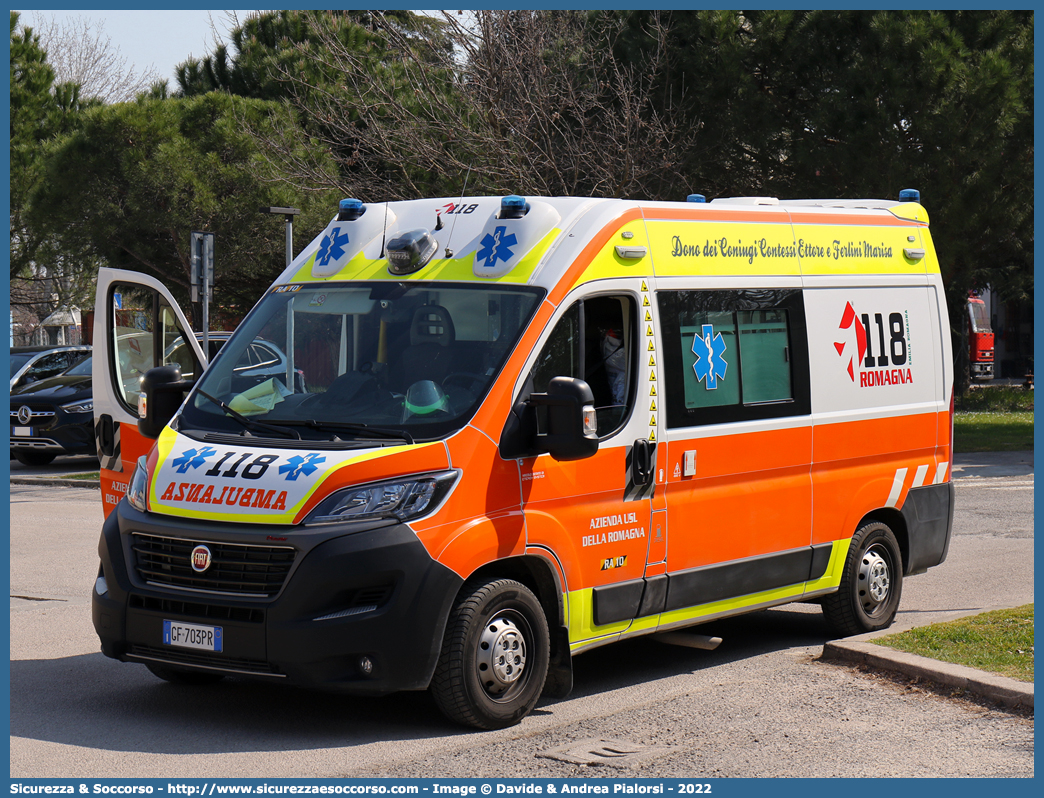 RA 10
118 Romagna Soccorso
Ambito Territoriale di Ravenna
Fiat Ducato III serie restyling
Allestitore Safety Car S.r.l.
Parole chiave: 118;Romagna;Ravenna;Soccorso;Ambulanza;Autoambulanza;Fiat;Ducato;X290;X 290;Orion;Safety Car