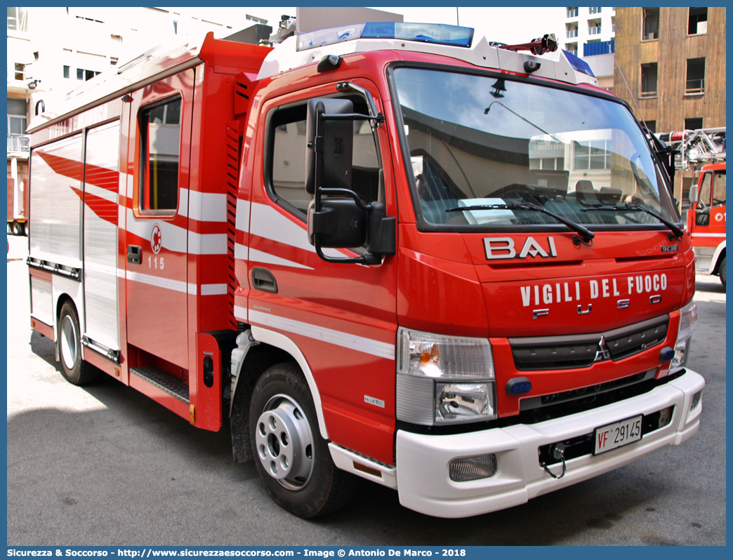 VF 29145
Corpo Nazionale Vigili del Fuoco
Mitsubishi Fuso Canter 9C18
Allestitore BAI S.r.l.
Parole chiave: VVF;V.V.F.;Corpo;Nazionale;Vigili;del;Fuoco;AutoPompaSerbatoio;APS;A.P.S.;Mitsubishi;Canter;Fuso;9C18;BAI