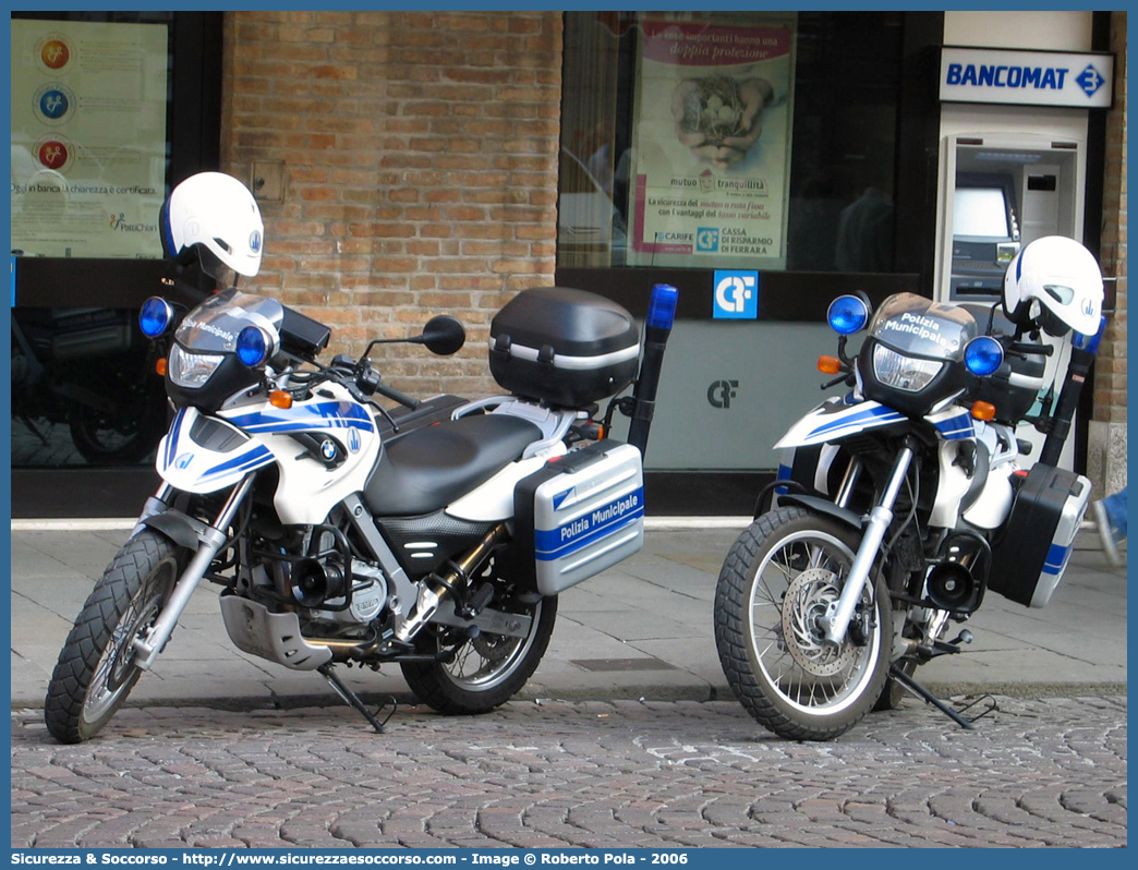 -
Polizia Municipale
Comune di Ferrara
Bmw F650GS
Parole chiave: Polizia;Municipale;Locale;Ferrara;Bmw;F650GS;F 650 GS;F650 GS;F 650GS