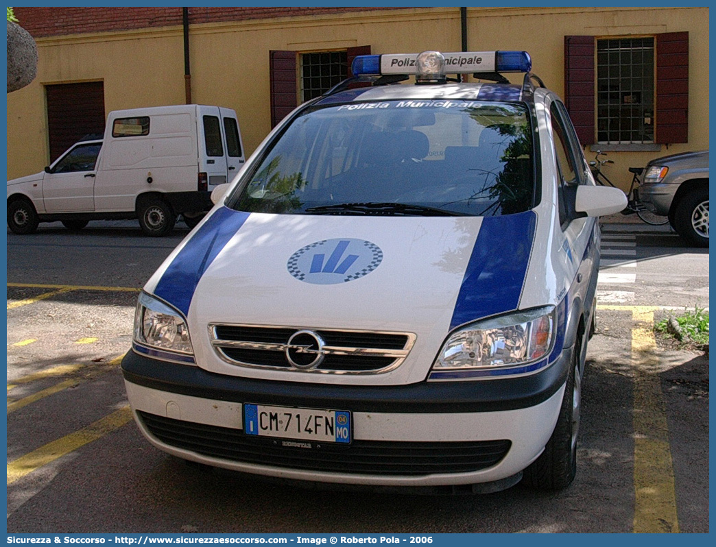 -
Polizia Municipale
Comune di Medolla
Opel Zafira I serie
Allestitore Bertazzoni S.r.l.
Parole chiave: Polizia;Locale;Municipale;Medolla;Opel;Zafira;Bertazzoni