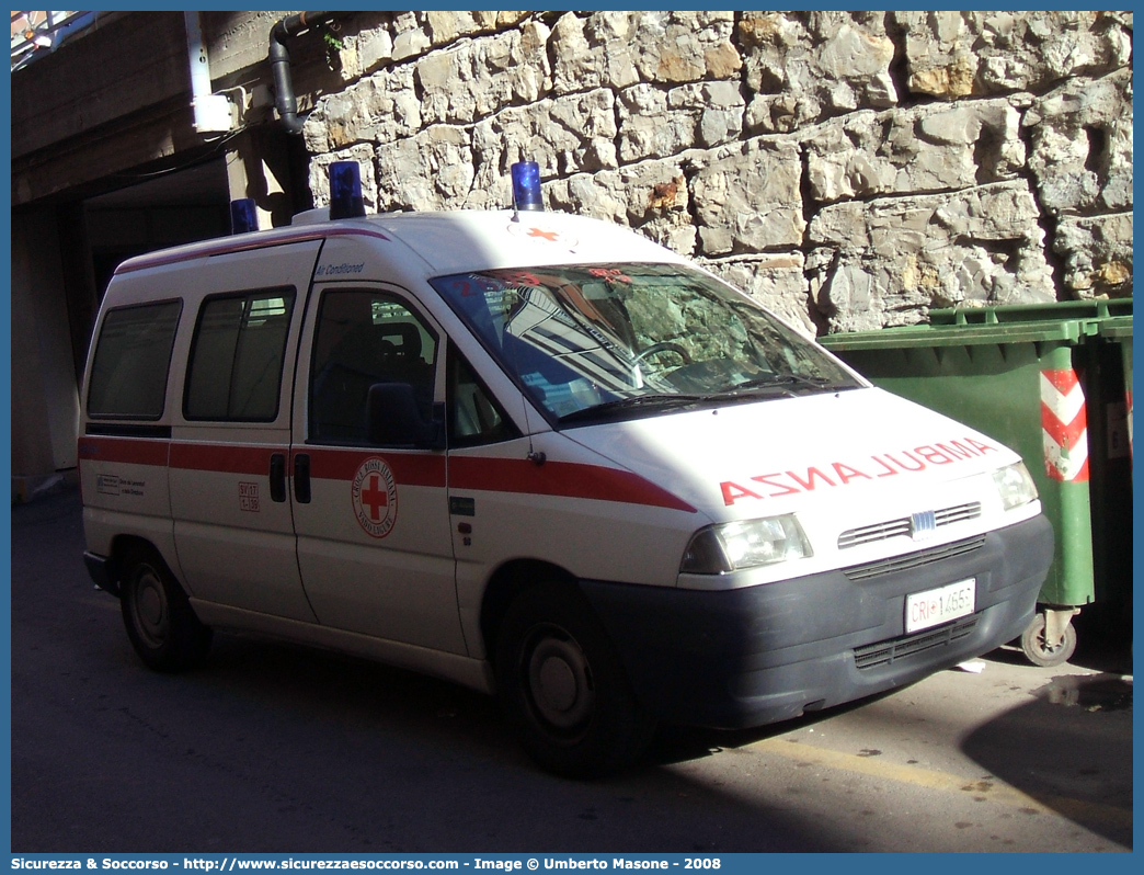 CRI 14659
Croce Rossa Italiana
Vado Ligure
Fiat Scudo I serie
Allestitore CEVI S.n.c.
Parole chiave: Croce;Rossa;Italiana;CRI;C.R.I.;Ambulanza;Fiat;Scudo;CEVI;C.E.V.I.;Carrozzeria;Europea;Vado Ligure