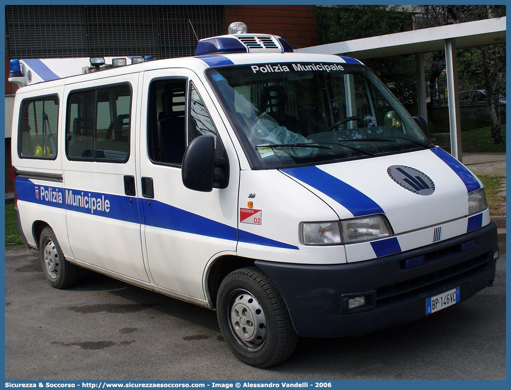 -
Polizia Municipale
Comune di Piacenza
Fiat Ducato II serie
Parole chiave: Polizia;Locale;Municipale;Piacenza;Fiat;Ducato