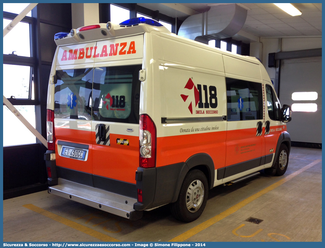 BO 2308
118 Imola Soccorso
Fiat Ducato III serie
Allestitore Vision S.r.l.
Parole chiave: 118;Imola;Soccorso;Ambulanza;Autoambulanza;Fiat;Ducato;X250;X 250;Vision