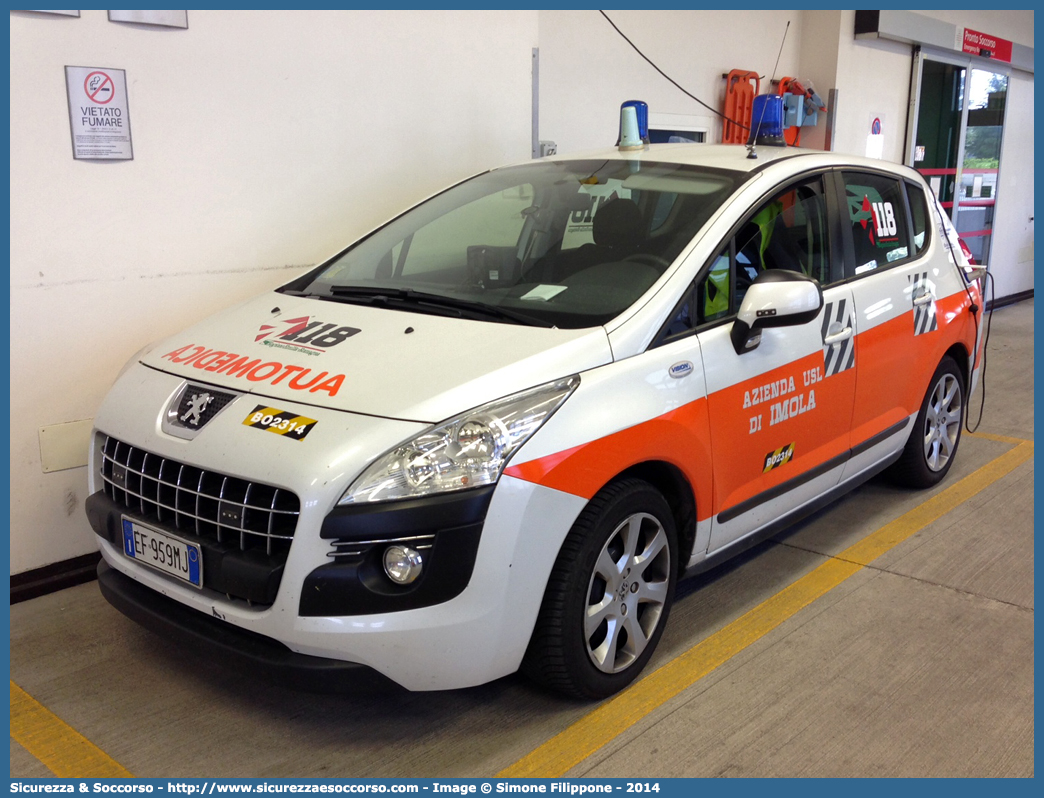 BO 2314
118 Imola Soccorso
Peugeot 3008 I serie
Allestitore Vision S.r.l.
Parole chiave: 118;Imola;Soccorso;Automedica;Automedicalizzata;Auto Medica;Auto Medicalizzata;Peugeot;3008;Vision